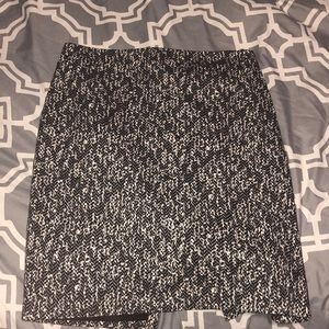 Black and White Skirt